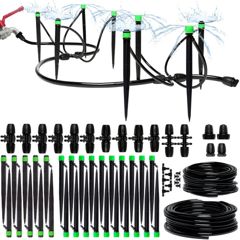 Carpathen drip kit emitter vortex for precise plant watering and root hydration.