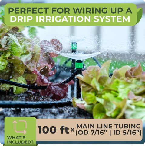 CARPATHEN easy-install tubing for quick garden irrigation setup