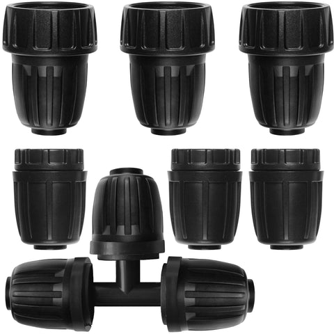 Carpathen faucet adapters enable quick irrigation connections for home gardens.