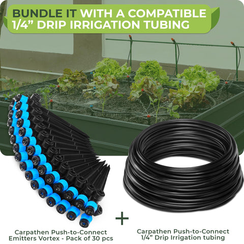 Carpathen recyclable packaging supports eco friendly irrigation tools