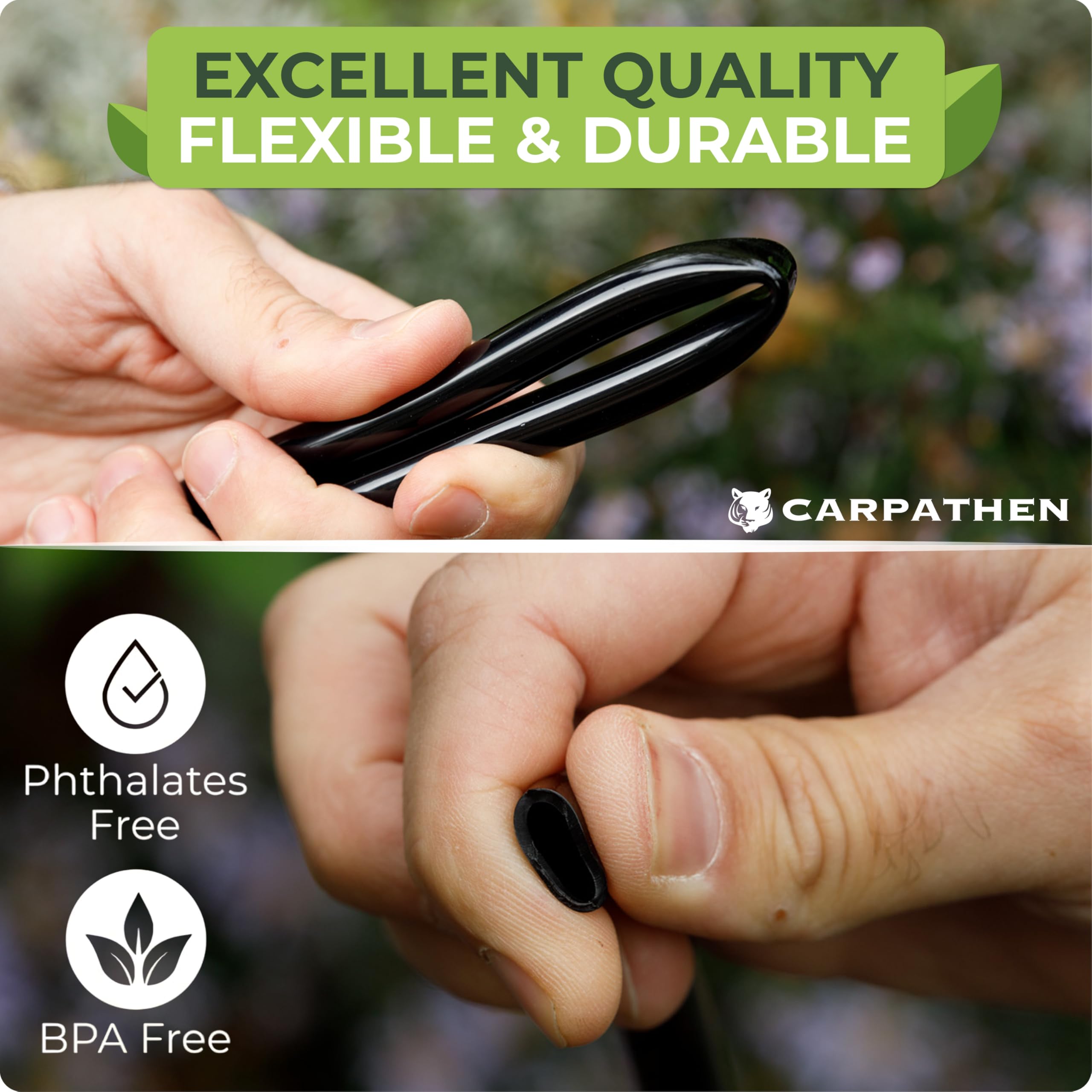 CARPATHEN UV-resistant tubing stands up to sun and weather