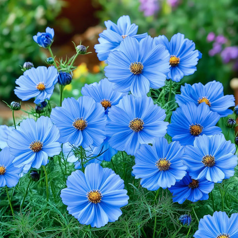 Carpet Creeping Double Persian Daisies blooms attract pollinators.