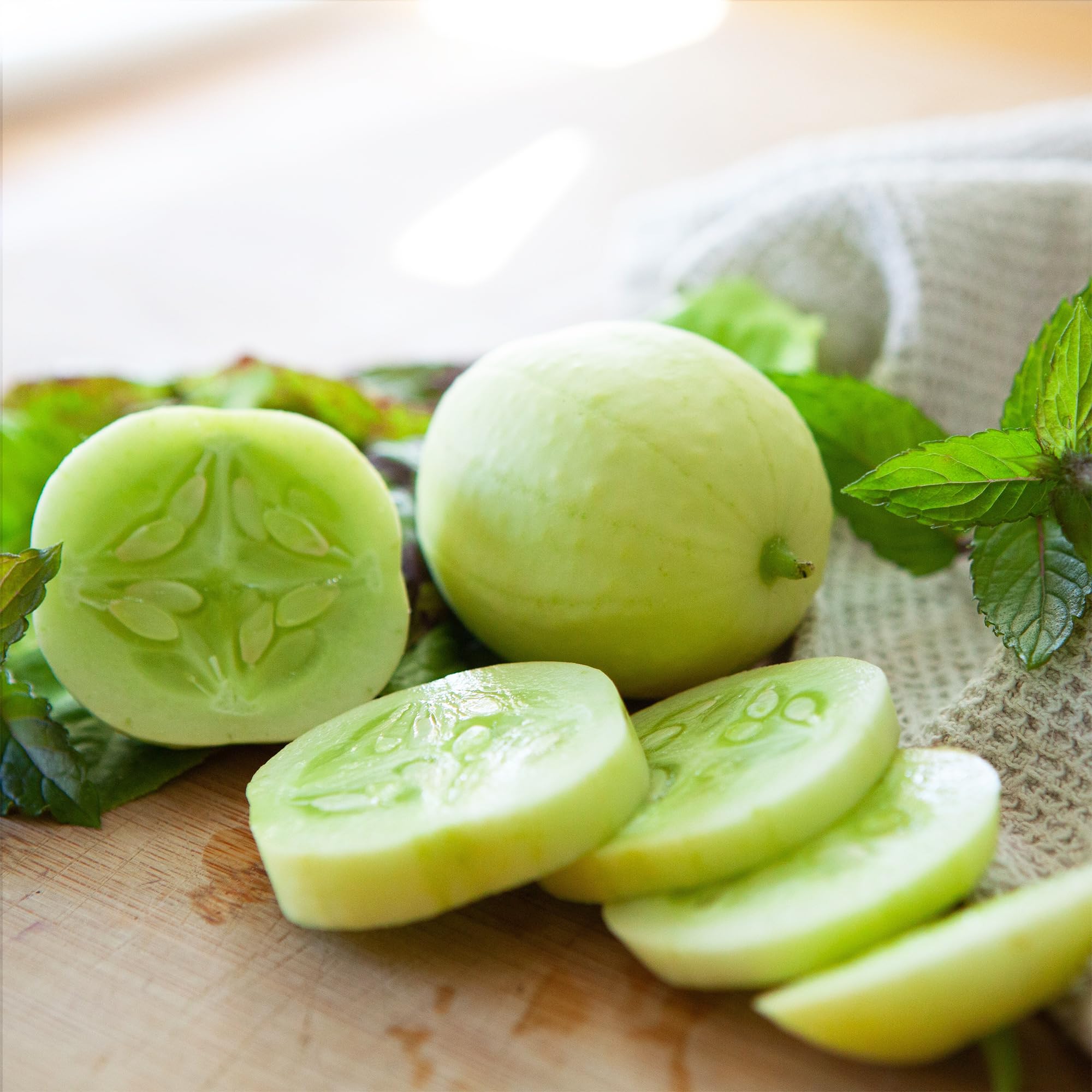 Carpet Creeping Picklebush cucumber matures in 50–55 days for early harvest