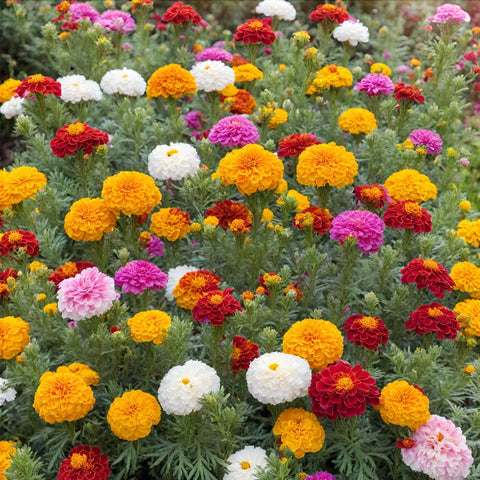 Carpet Creeping marigold flowers are fragrant and suitable for borders.