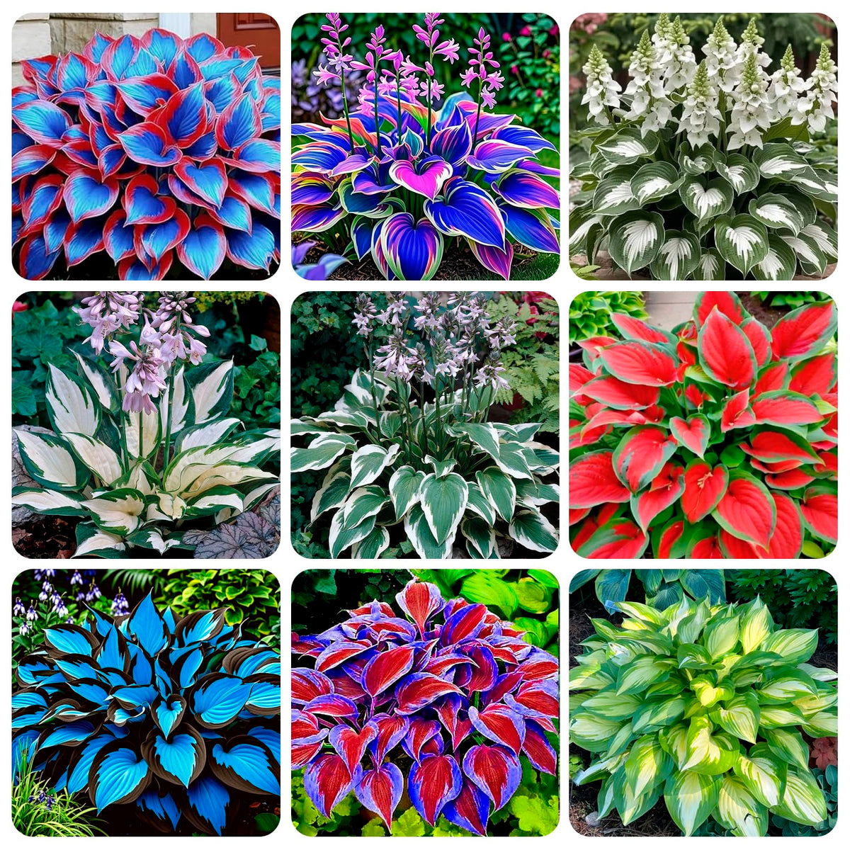 Carpet Creeping Hosta leaf variety enhances shade garden foliage.