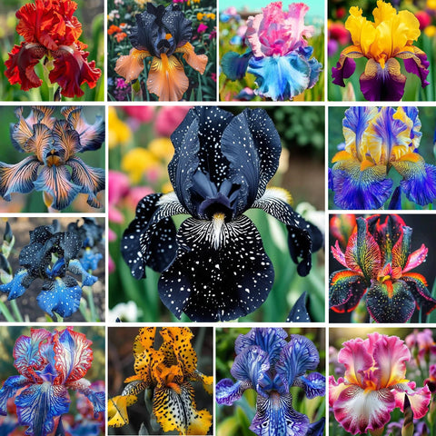 Carpet Creeping iris seeds variety pack adds diverse color to borders