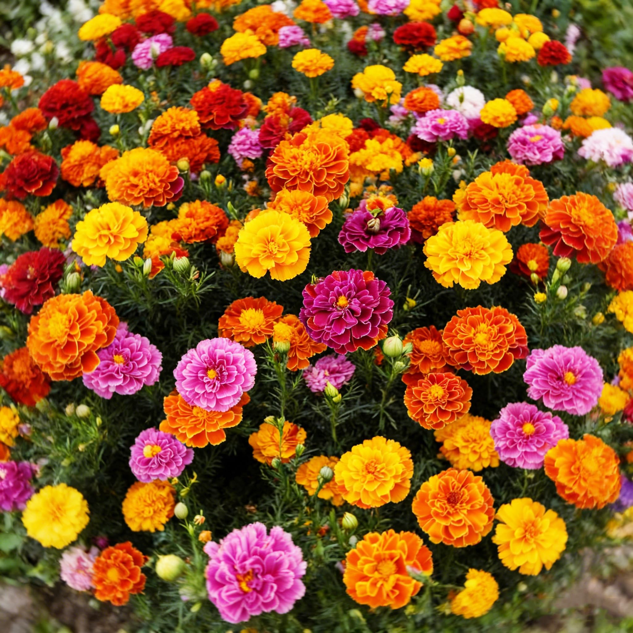 Carpet Creeping marigold seeds for container garden success
