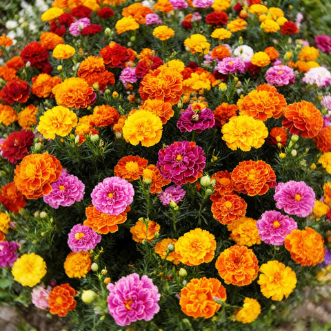 Carpet Creeping marigold seeds for container garden success