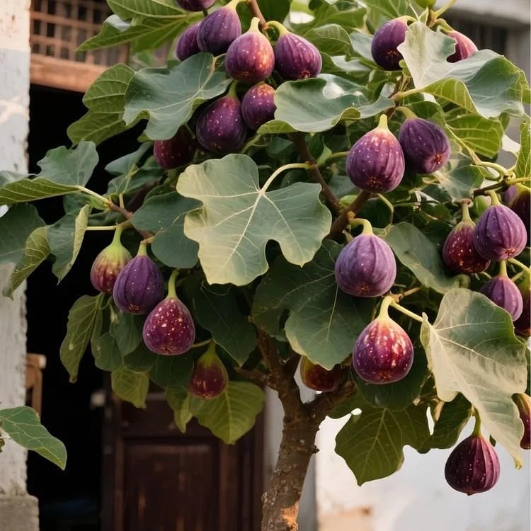 Carpet Creeping Seed King Figs packaging image shows Non-GMO heirloom seeds for planting.