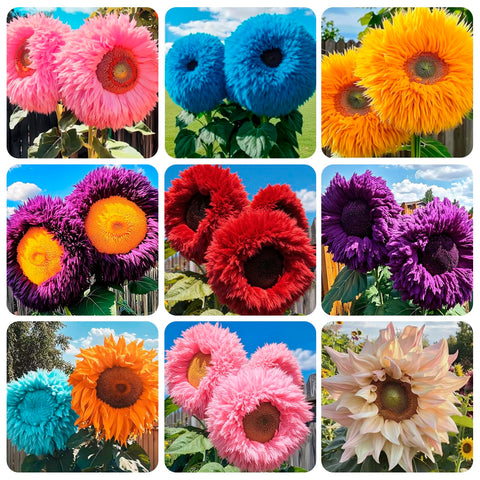 Carpet Creeping sunflower seeds bulk pack image, ideal for large garden projects.