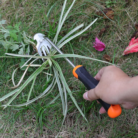 Carrie Rowe Weed Remover Tool durable steel edges stay sharp over time.