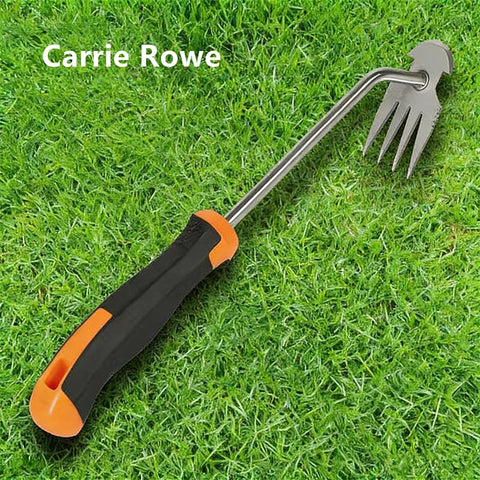 Carrie Rowe Weed Remover Tool ideal for vegetable gardens in backyards and farms.
