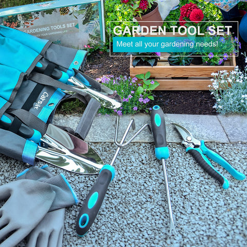 Carsolt durable-digging-pruning-tools handle a range of garden tasks with ease.