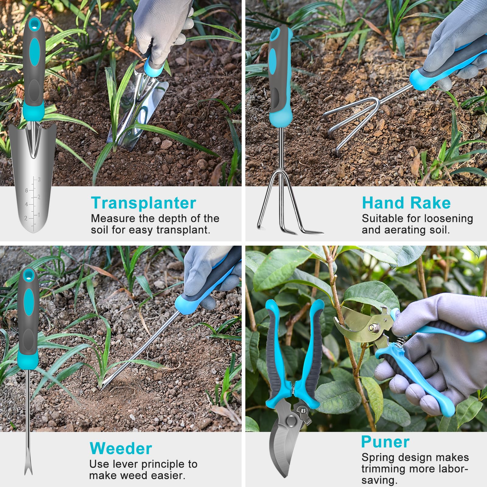 Carsolt ergonomic-handle tools offer comfortable grip, reducing hand fatigue during long sessions.