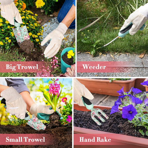 Carsolt flower-pattern weeder enables precise weed removal around plants