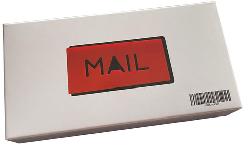 Cartener American flag sticker included for personalization.