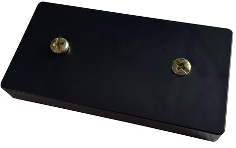 Cartener flag includes heavy-duty adhesive tape as backup mounting.