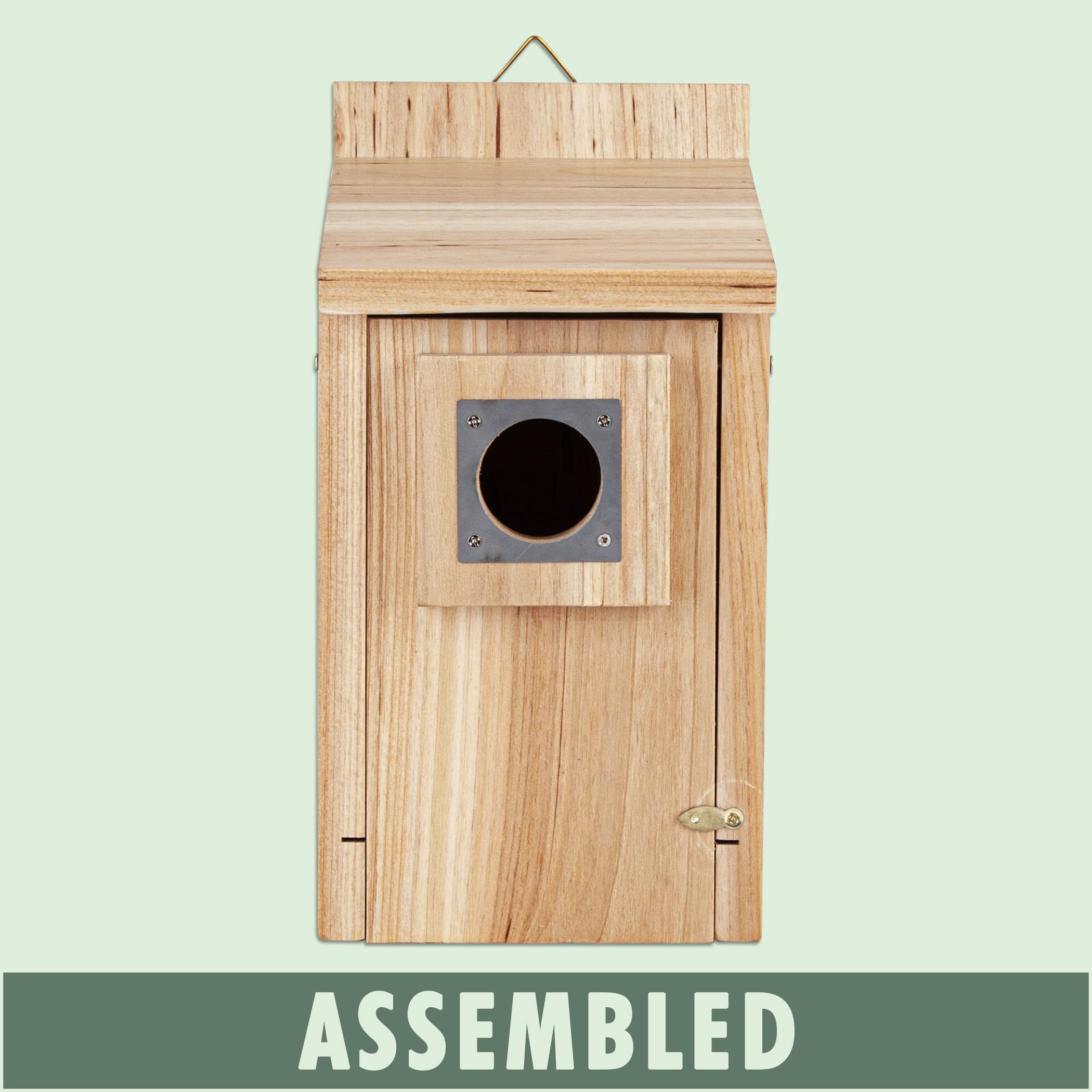 CARTMAN two-pack outdoor bird houses ready to hang in garden.