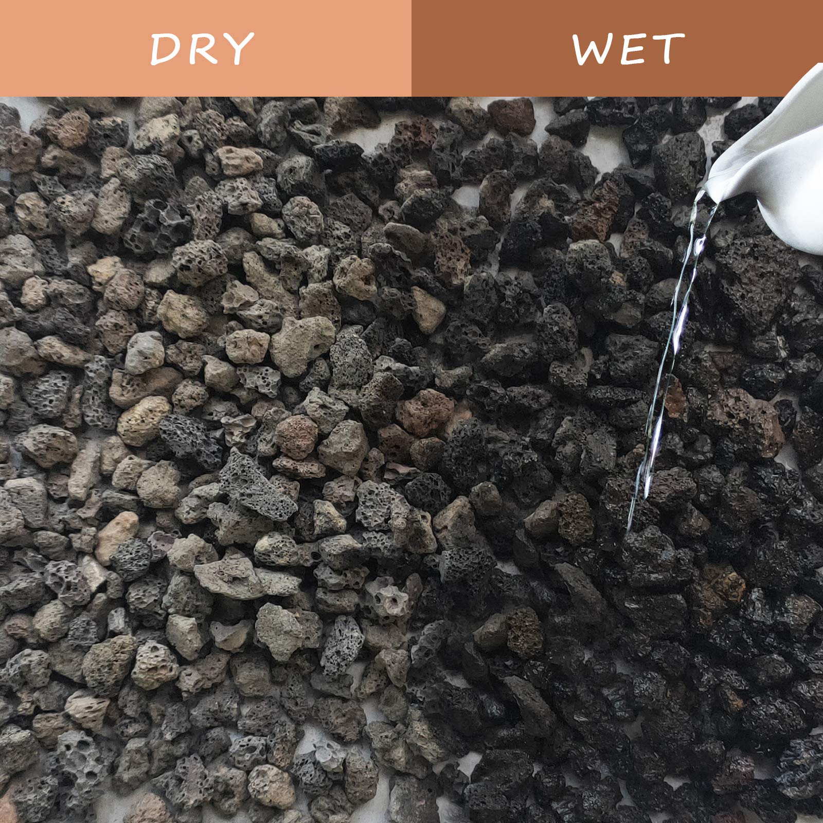 CARURBODY Lava rocks for essential oil diffusion and aromatherapy