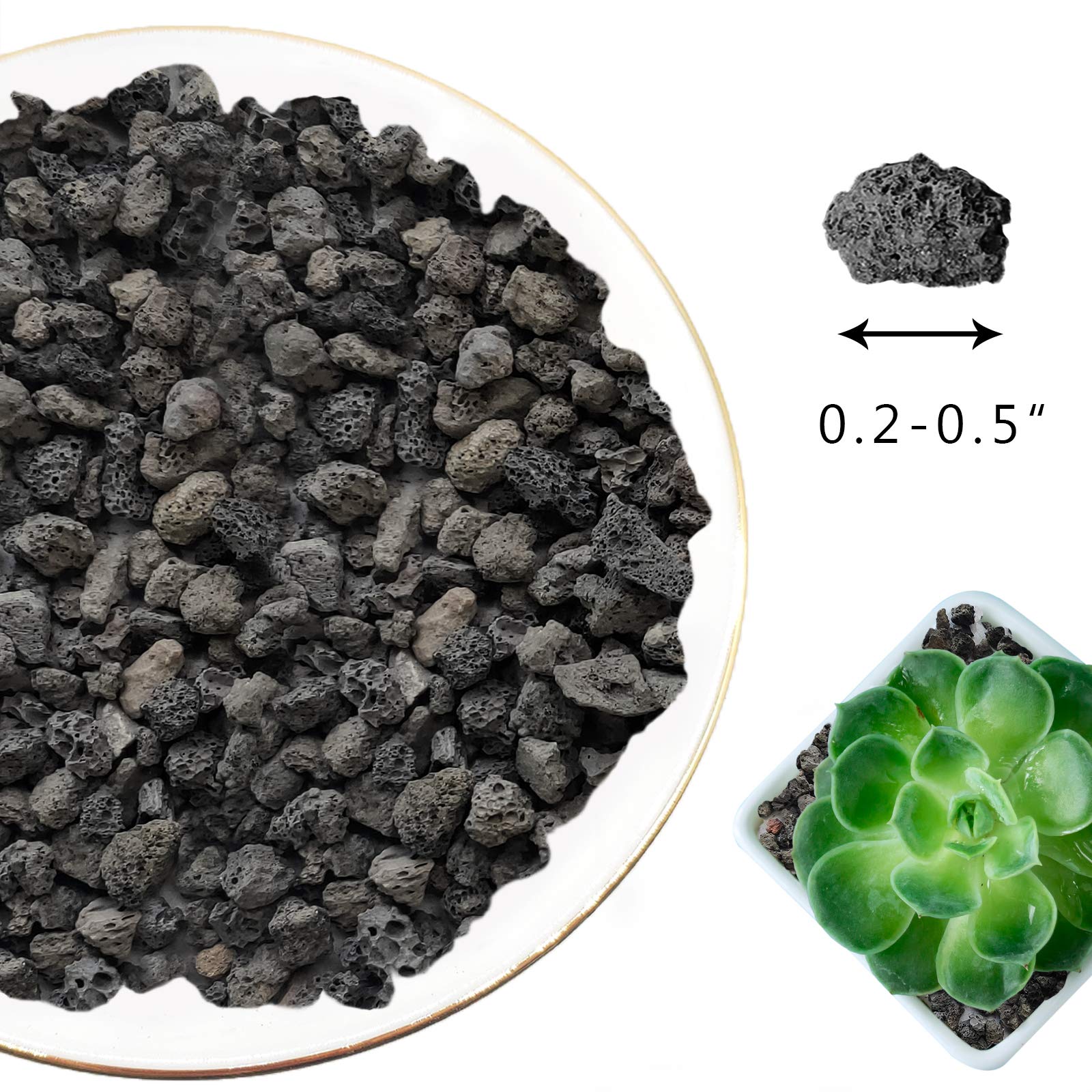 CARURBODY lava rocks diffuse aromatherapy oils after cleaning.