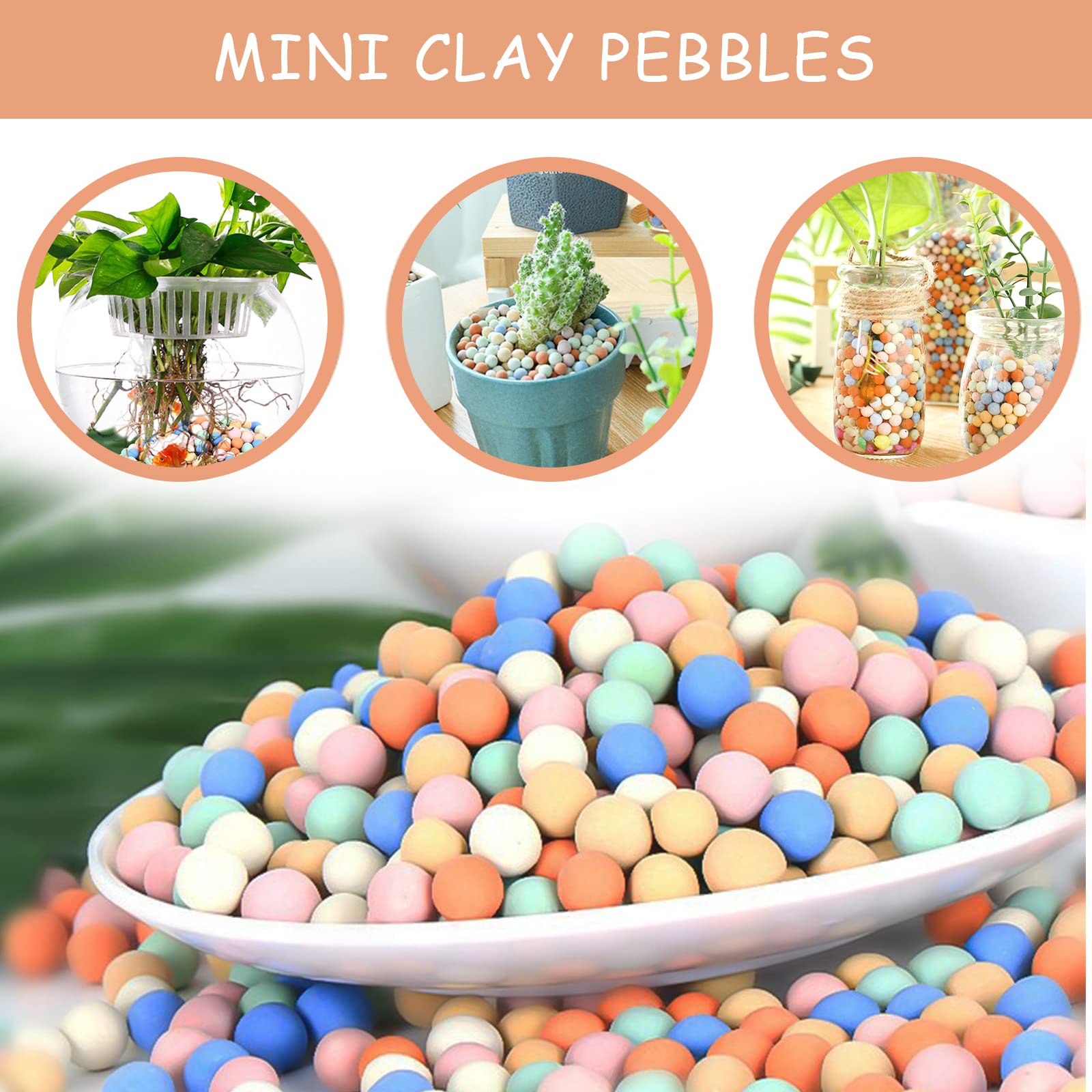 CARURBODY Ceramsite is dust-free and easy to clean for tidy pots.