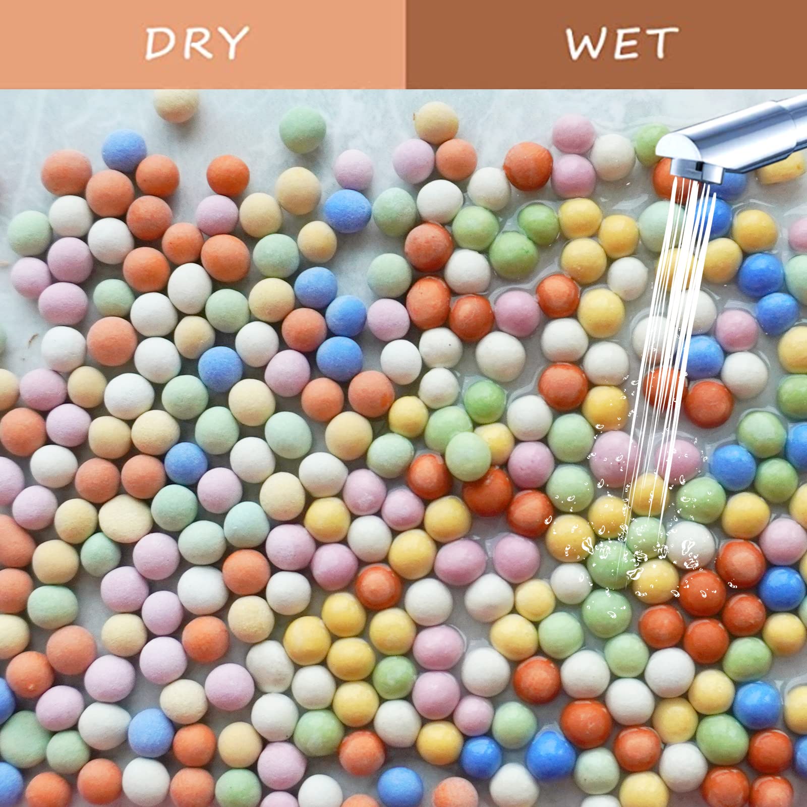 CARURBODY Ceramsite features honeycomb micropores that hold water for slow release.