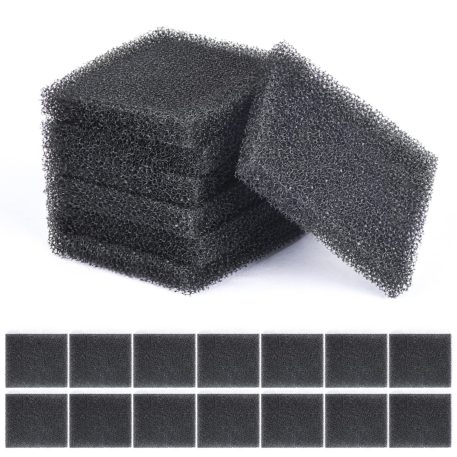 Carvoriy 21-pack pump filter sponge for AeroGarden compatibility, promoting clean water flow