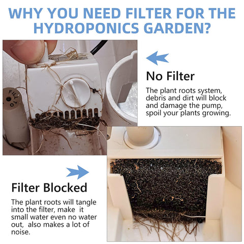 Carvoriy 40ppi sponge filter designed for durable hydroponic filtration