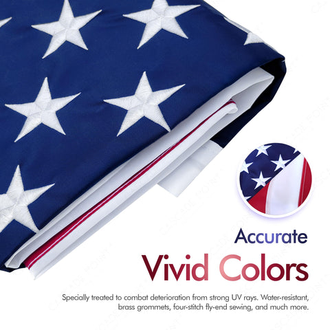 Cascade Point combo pack saves space and supports patriotic displays.