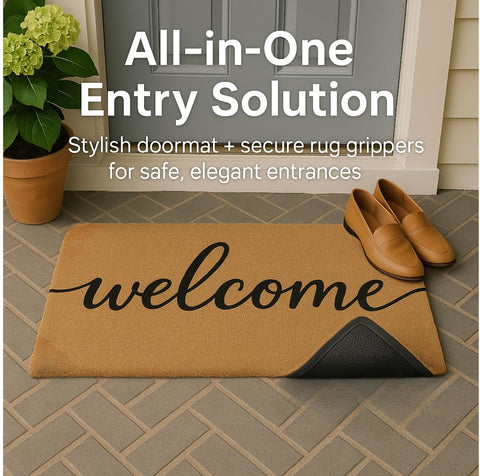 Casafoyer easy-clean mat dries quickly after rinsing.