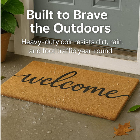 Casafoyer neutral rustic design complements many decors.
