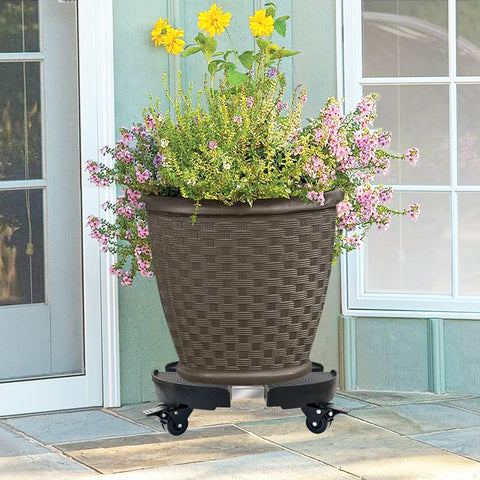 CASIMR versatile plant stand suitable for living rooms, gardens, and offices.