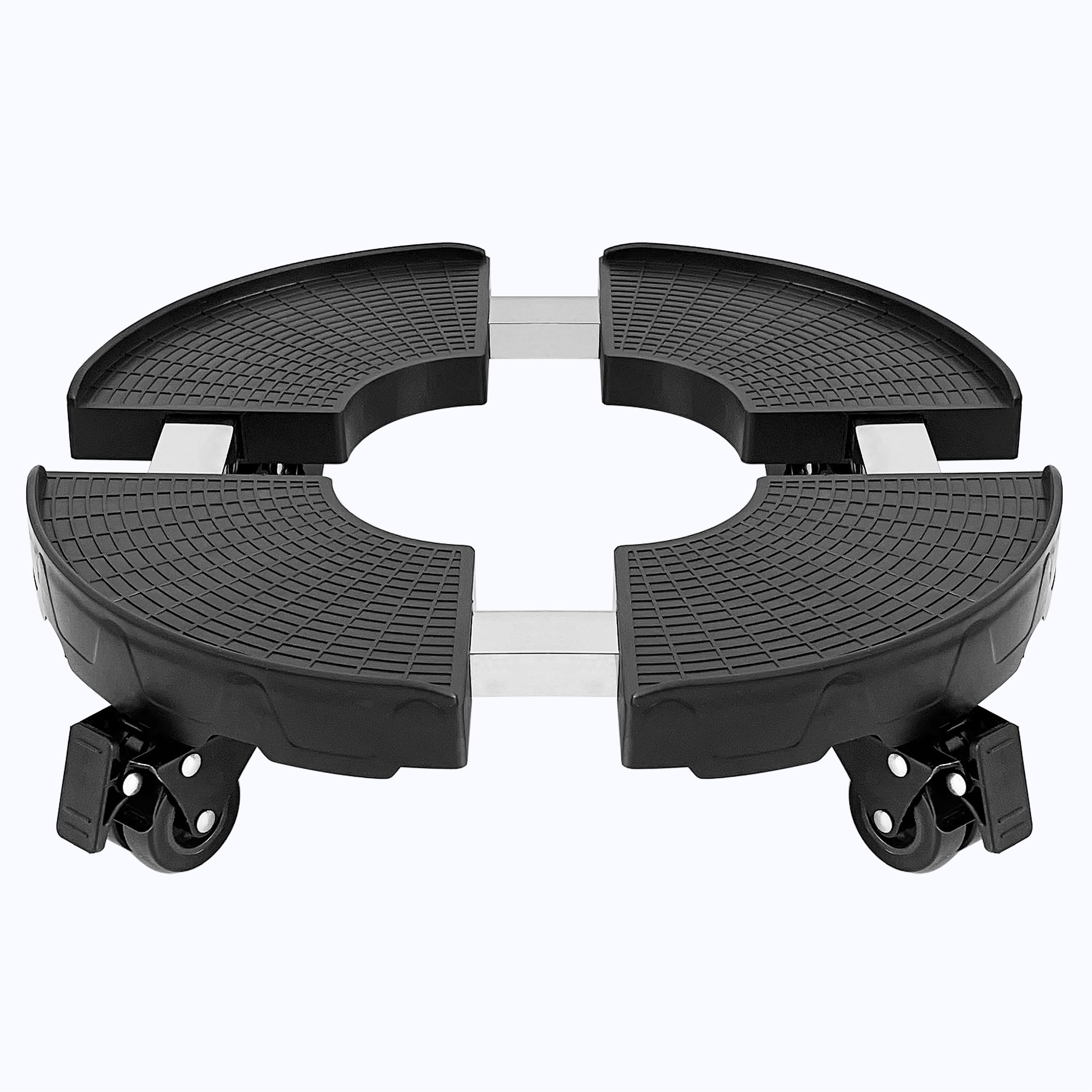 CASIMR plant caddy with wheels supports up to 440 pounds for easy outdoor movement.