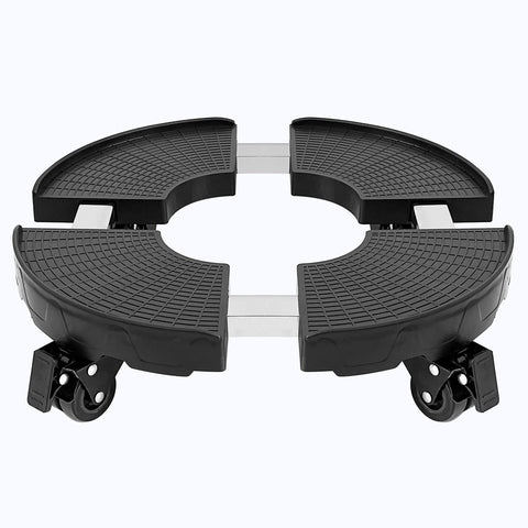 CASIMR plant caddy with wheels supports up to 440 pounds for easy outdoor movement.