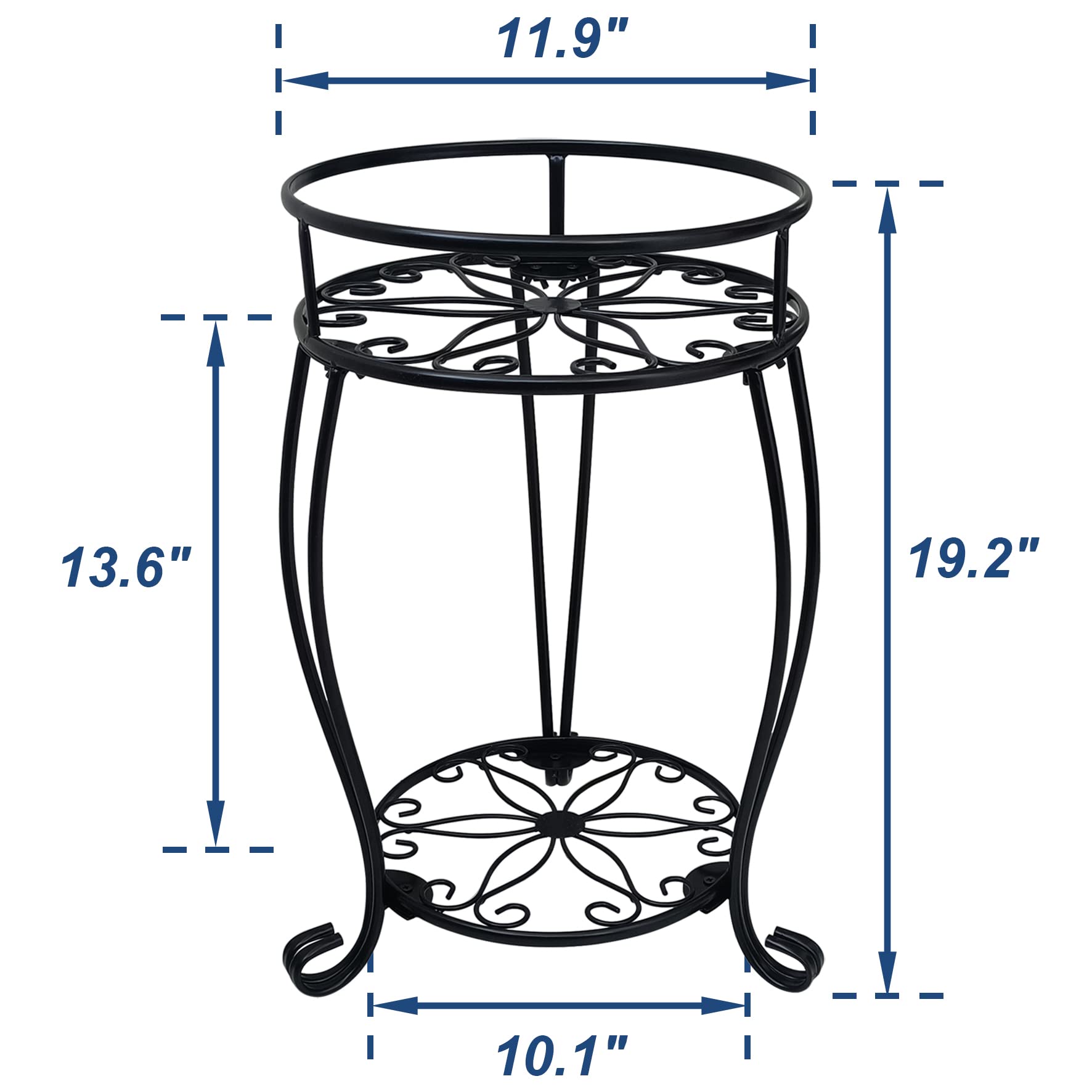 Casimr 2-pack plant stand ready to assemble in minutes.