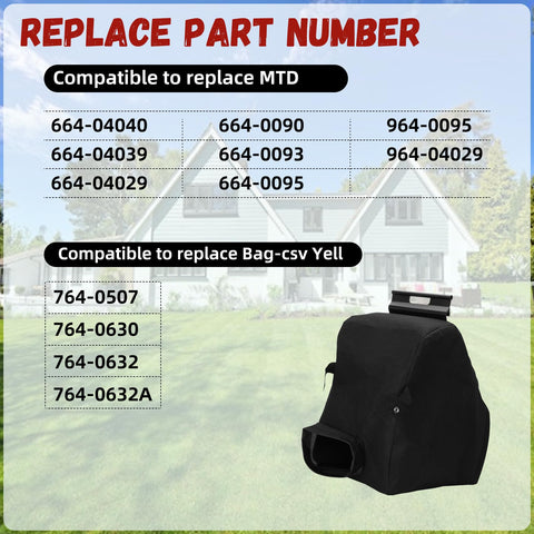 Bag bottom button enables easy debris disposal on Casmer 664-04040