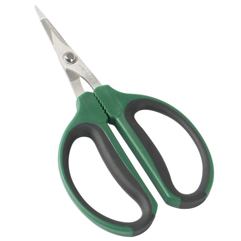CastleGreens 6-inch bonsai pruning shears with a 40mm straight blade for precise indoor pruning