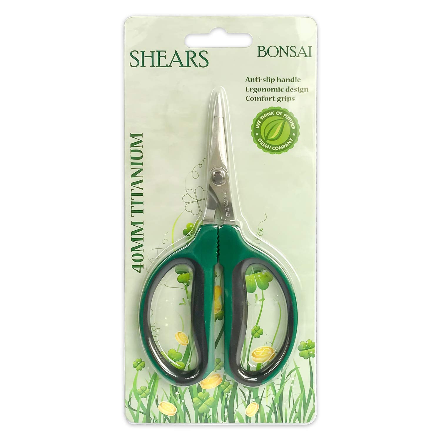 CastleGreens pruner with anti-slip softgrip handles for comfortable control during long sessions