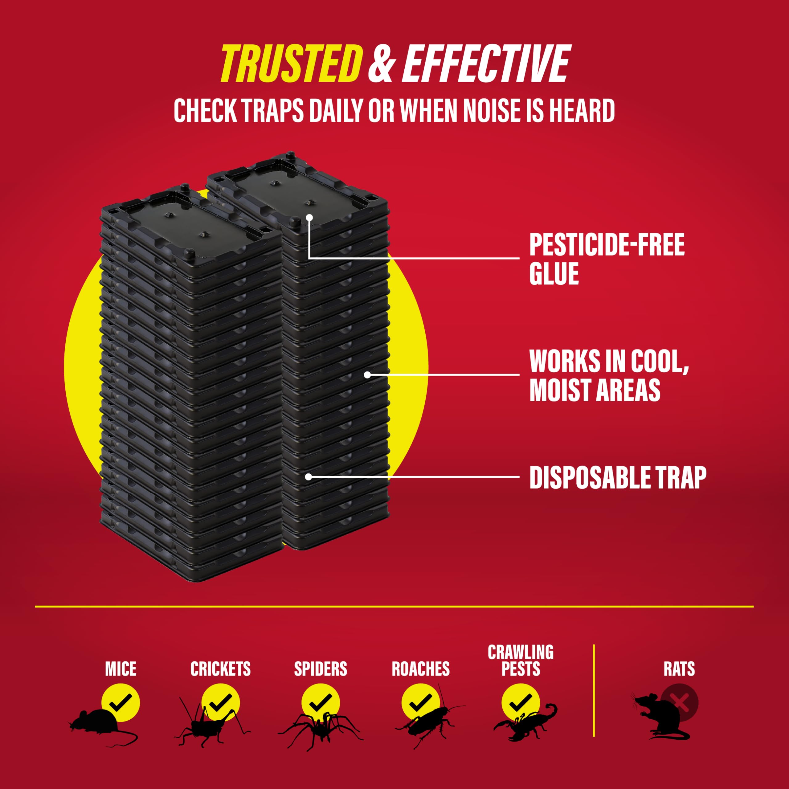 Catchmaster 40 indoor pest control for tight spaces.