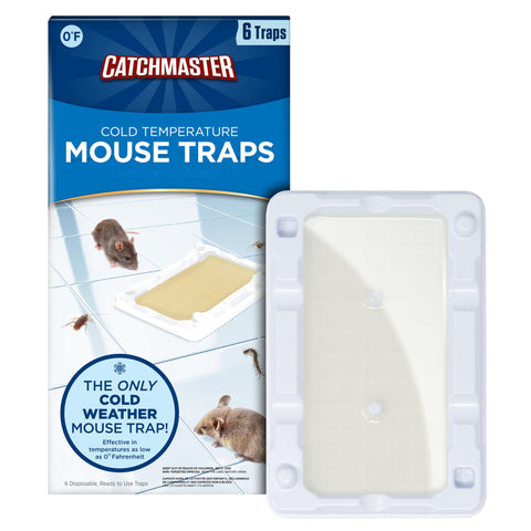 Catchmaster 6 freeze trap in cold weather capturing pests safely