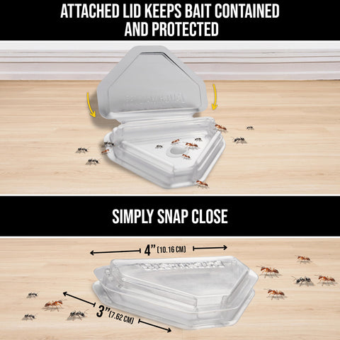 Catchmaster DEFIANT trap with triple-entry design for multi-direction interception