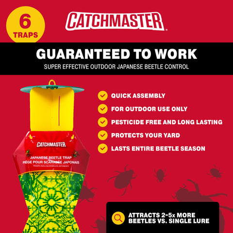 Catchmaster disposable collection bags enable easy maintenance and bag replacement.
