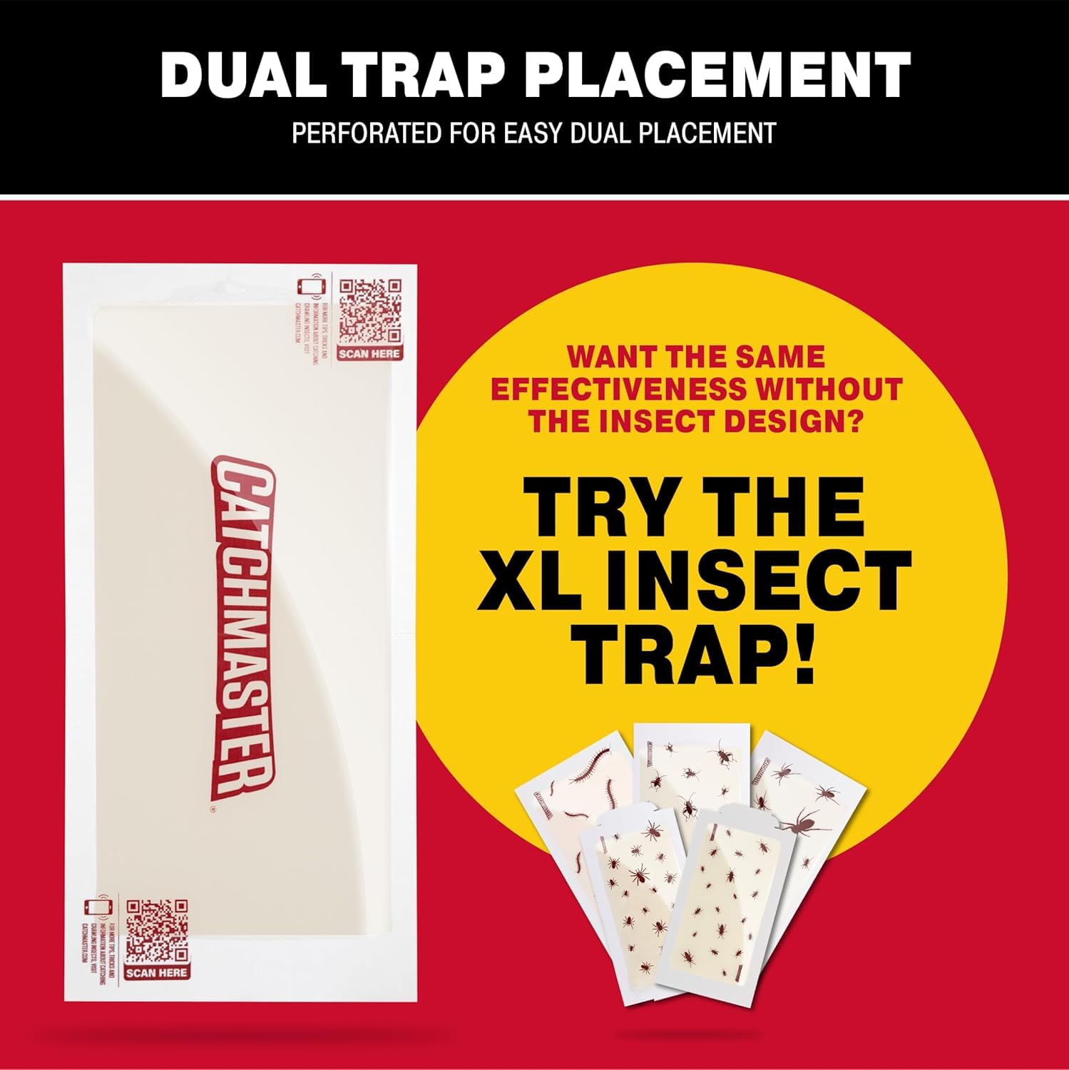 Catchmaster glue board tunnel usage demonstrates versatile placement in cluttered spaces
