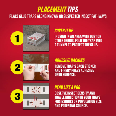 Catchmaster USA-made glue traps offer pesticide-free, mess-free home protection.