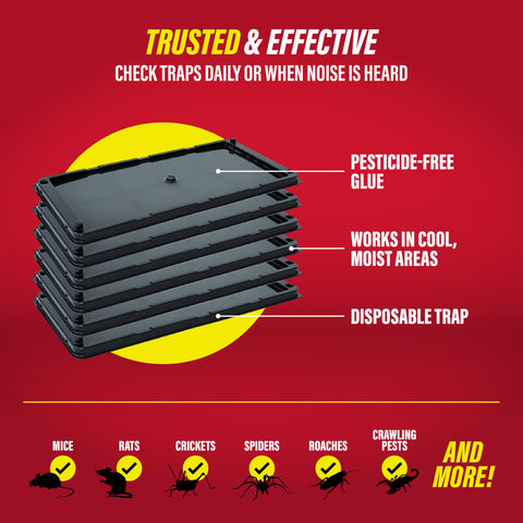 Catchmaster glue traps made in the USA deliver trusted pest control.