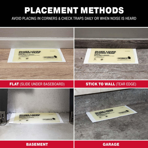 Catchmaster Gluee Louee Rat Trap made in USA for high-quality protection.