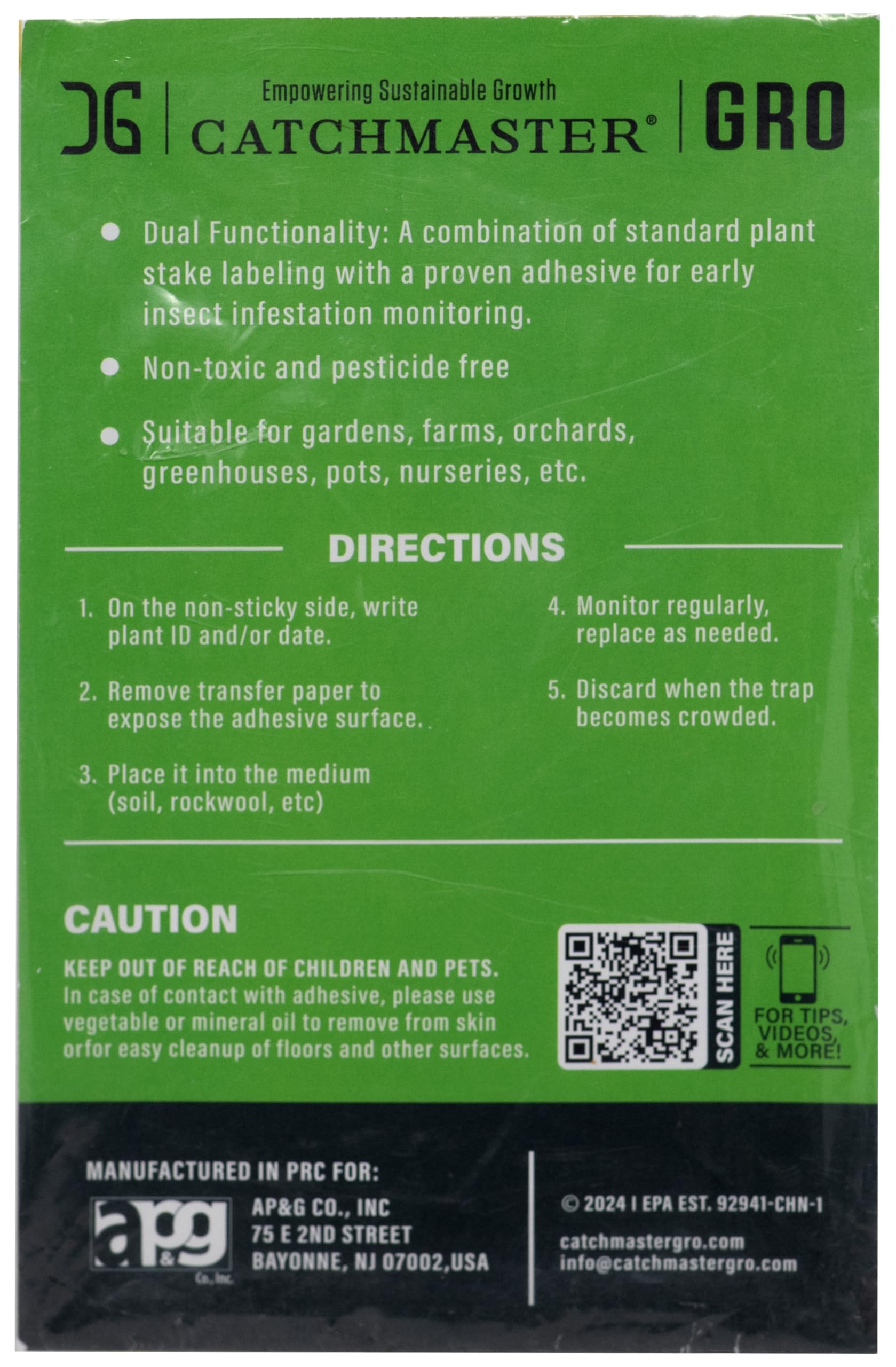Catchmaster intelligent pest management concept applied to home and farm spaces