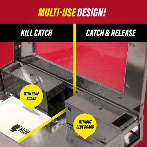 Catchmaster live-release area illustrating safe pest management