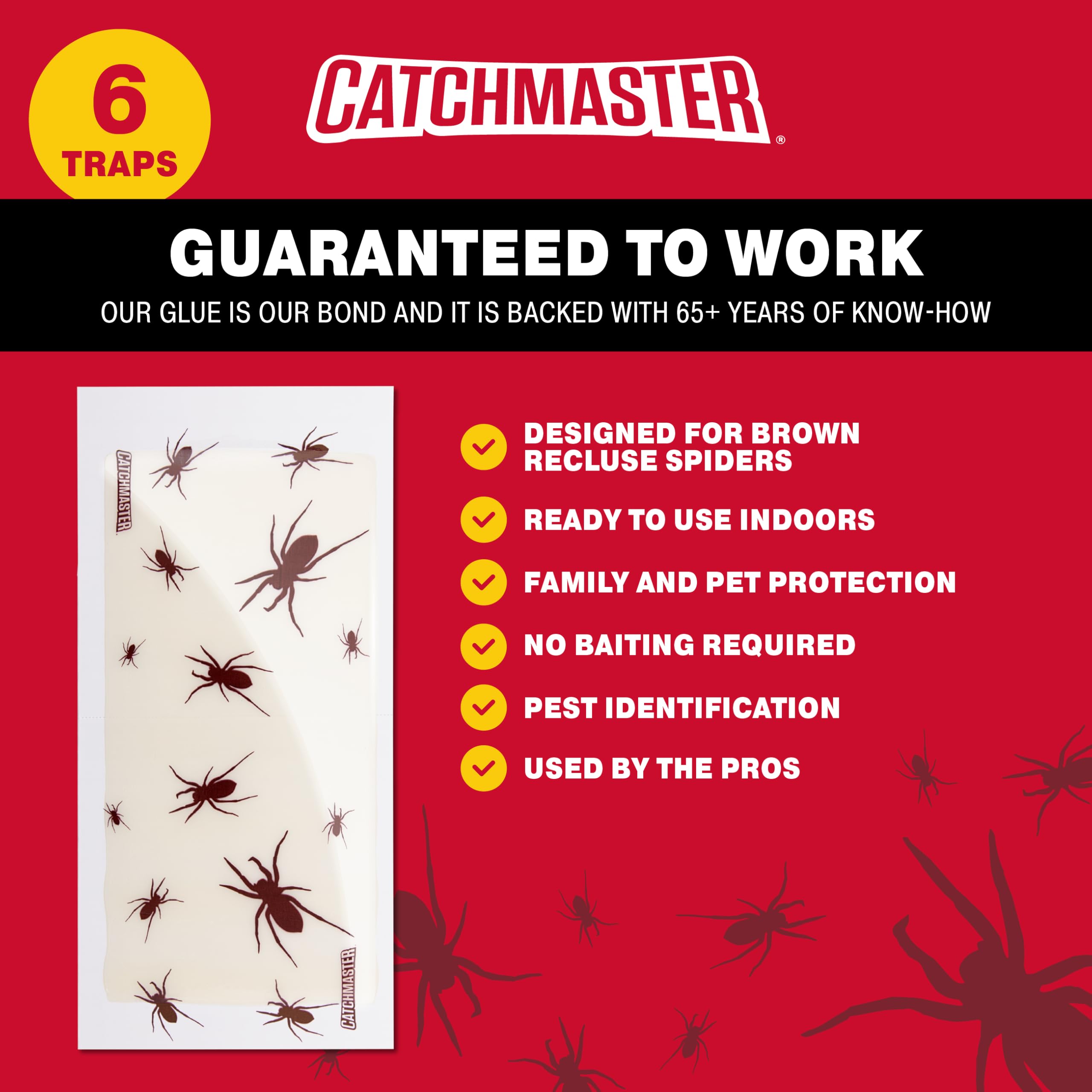 Catchmaster long-lasting pesticide-free trap provides year-round protection