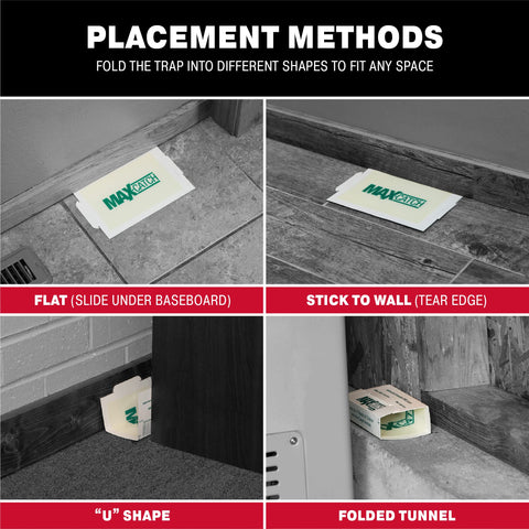 Catchmaster Max‑Catch glue trap made in the USA for reliable pest management.